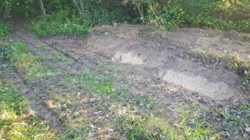 Création d’ornières au bois de l’église à Bussières © CPIE BDM